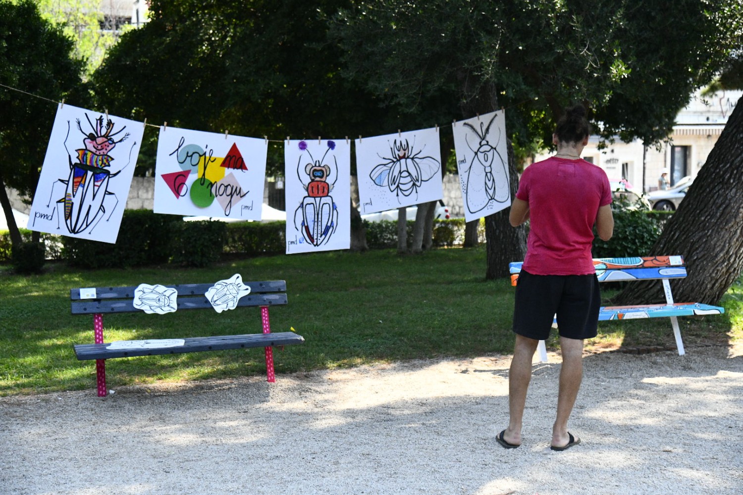 U Parku Luja Šoletića predstavljeni radovi nastali na dječjim radionicama (FOTOGALERIJA)